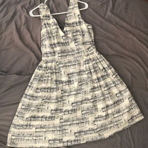 Fervour (Modcloth Brand) Sheet Music Pin Up Dress